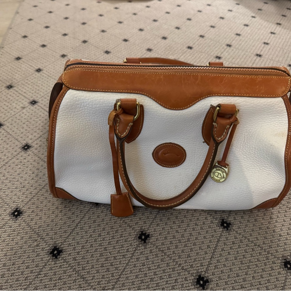 Vintage Dooney & Bourke Leather Satchel
